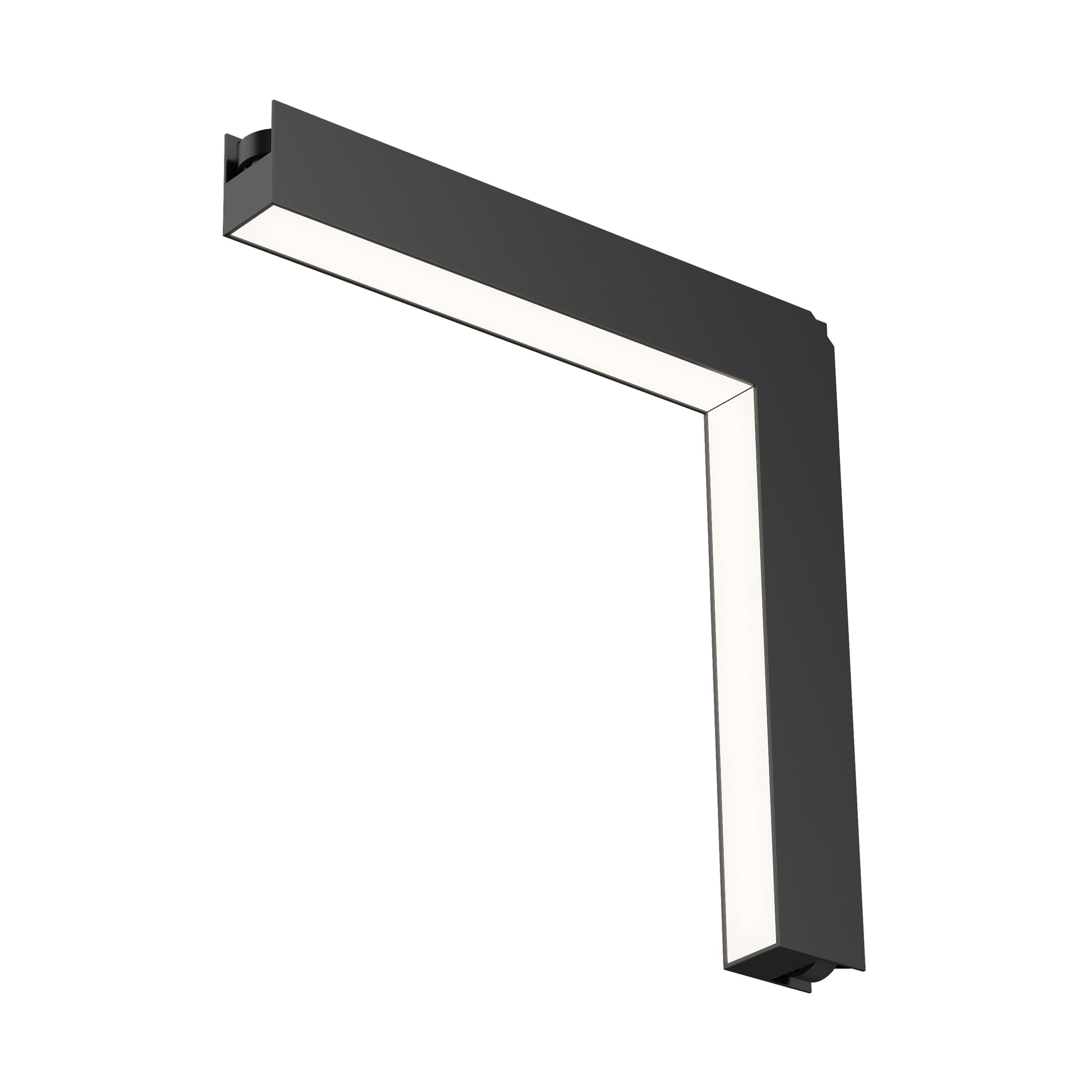 Continuum Track Light Wall to Ceiling Corner Black by ET2