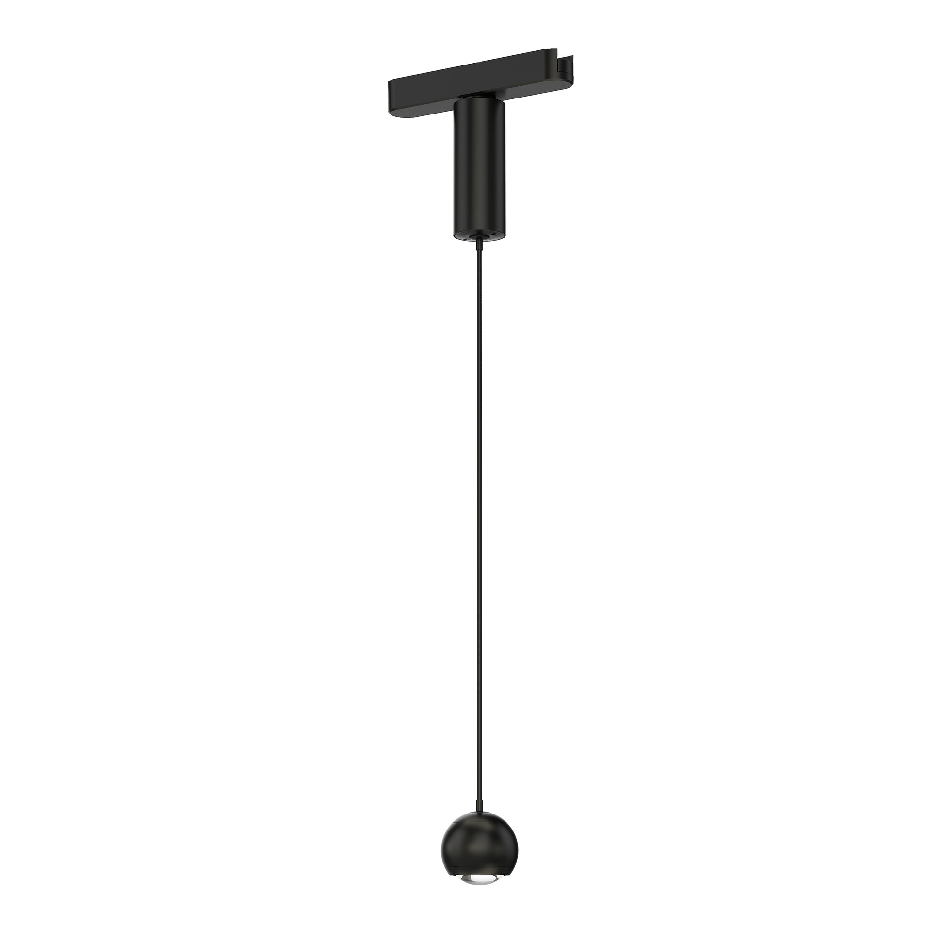 Continuum Track 2" Sphere Pendant Black Black by ET2