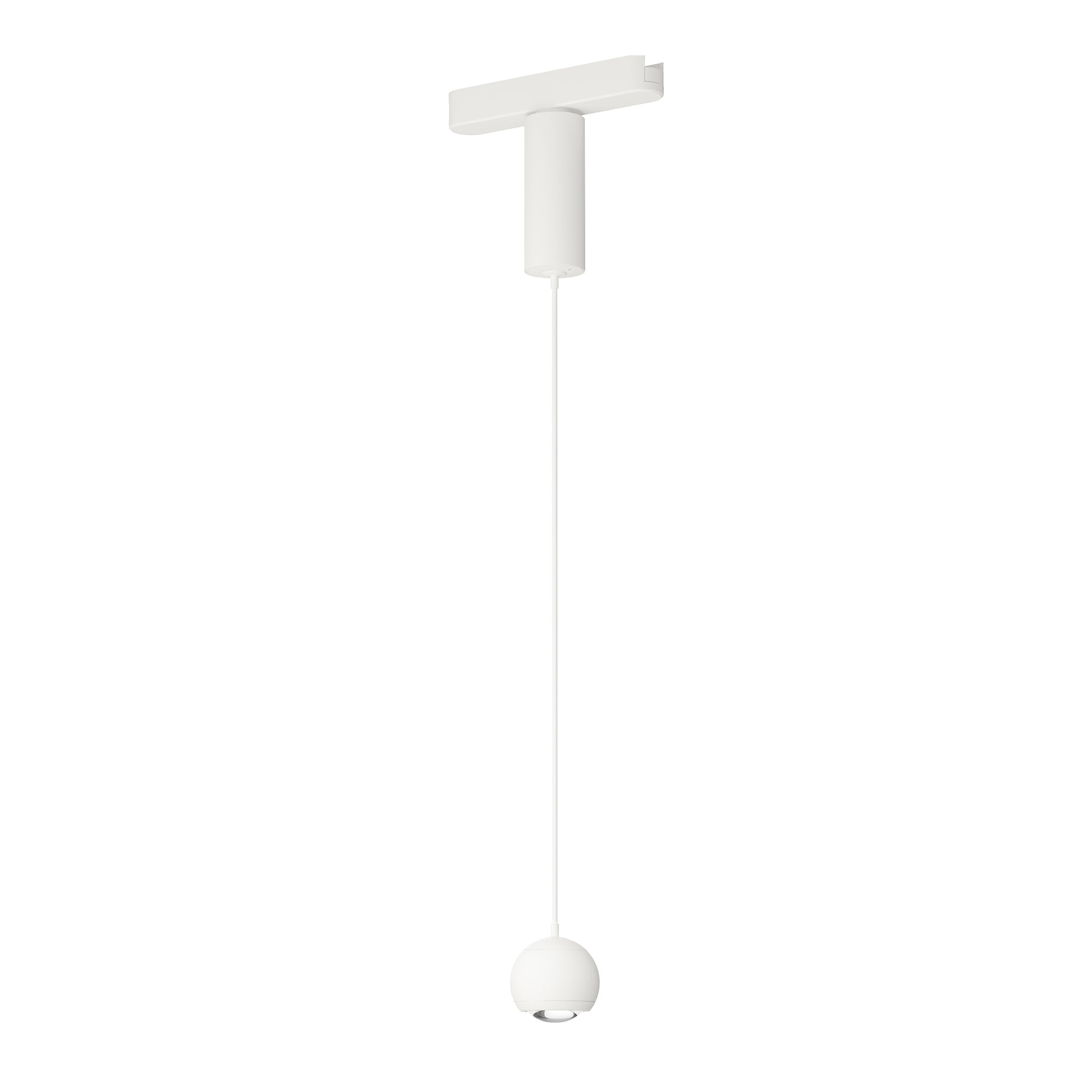 Continuum Track 2" Sphere Pendant Black White by ET2