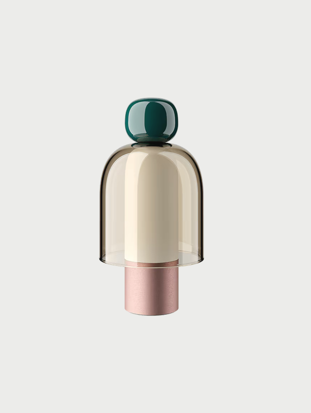Stylish cordless table lamp with contemporary European design