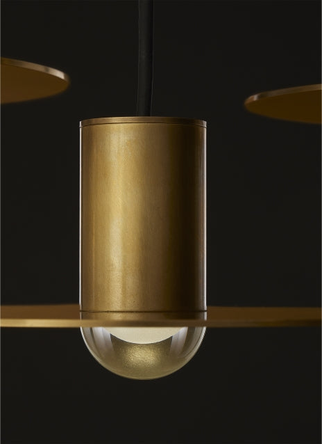 Eaves 18 Light Dimmable LED Linear Pendant by Visual & Comfort & Co