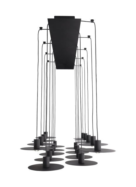Eaves 18 Light Dimmable LED Linear Pendant by Visual & Comfort & Co
