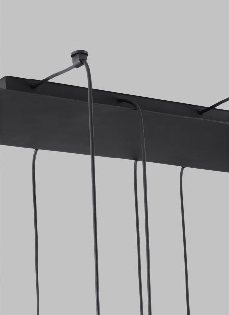 Eaves 18 Light Dimmable LED Linear Pendant by Visual & Comfort & Co