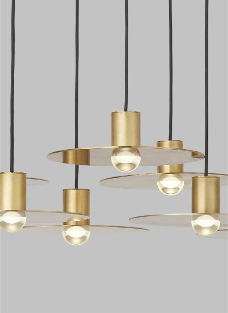 Eaves 18 Light Dimmable LED Linear Pendant by Visual & Comfort & Co