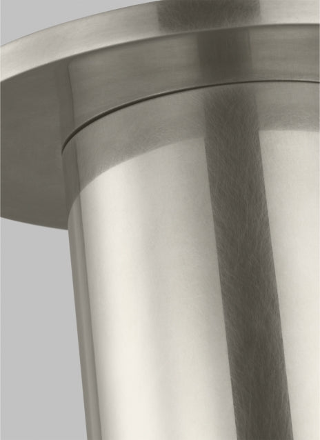 Ebell Natural Brass 10-inch Ceiling Light by Visual & Comfort & Co