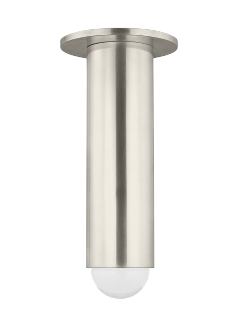Ebell Natural Brass 10-inch Ceiling Light by Visual & Comfort & Co