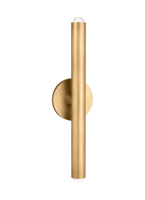 Kelly Wearstler Ebell Brass Crystal Sconce by Visual & Comfort & Co