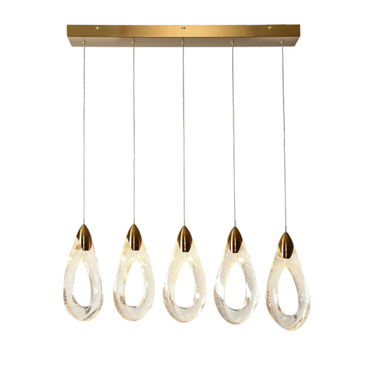 5 Light Linear Pendant Ha0522201 - LNC Home