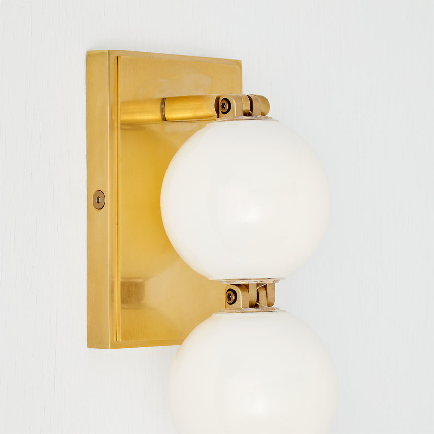 Perle 15 LED Wall Sconce Hand Blown Glass by Visual & Comfort & Co