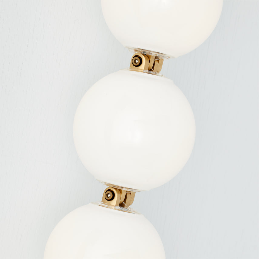 Perle 15 LED Wall Sconce Hand Blown Glass by Visual & Comfort & Co