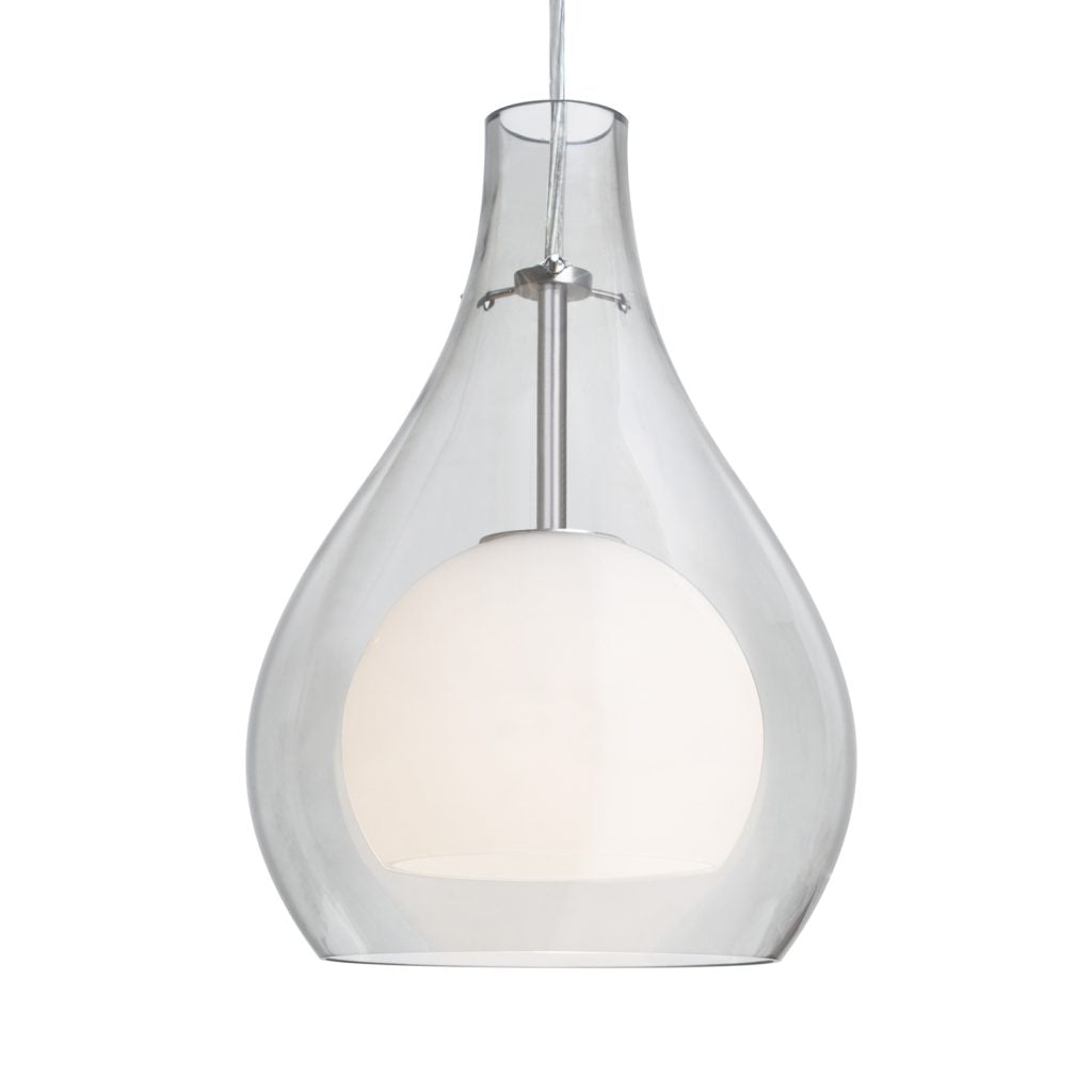 Besa Lighting Elle 11 Teardrop Glass LED Pendant