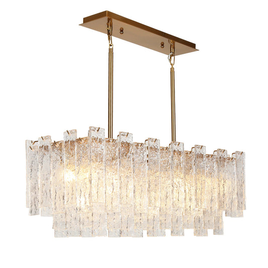 Engraveric Ha05009H Modern Brass Linear Pendant - LNC Home