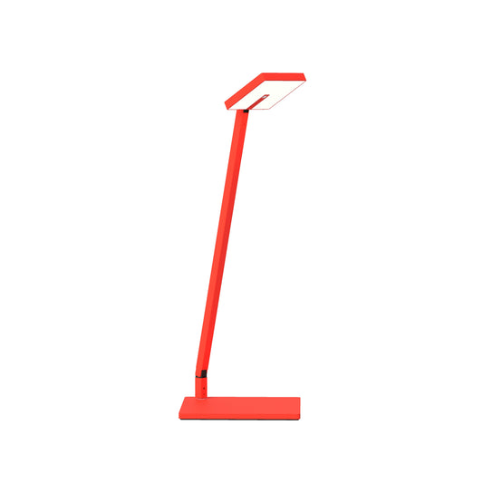 Focaccia Solo Desk Lamp Matte Fire Red Desk Base Fcd 1 Mfr Dsk by Koncept Inc
