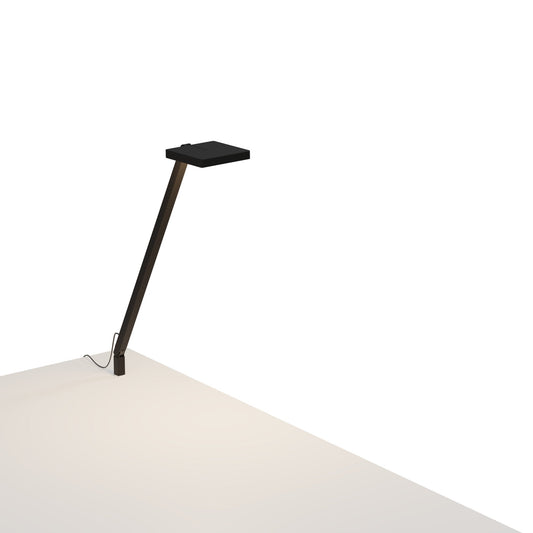 Focaccia Solo Desk Lamp Matte Black Through Table Mount Fcd 1 Mtb Thr by Koncept Inc