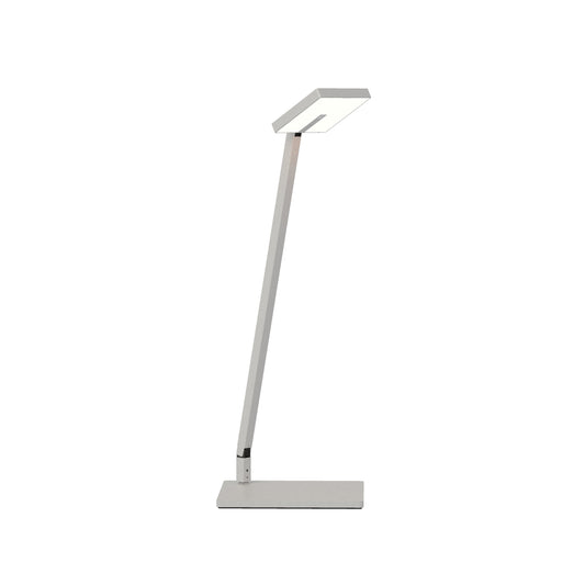 Focaccia Solo Desk Lamp Silver Desk Base Fcd 1 Sil Dsk by Koncept Inc
