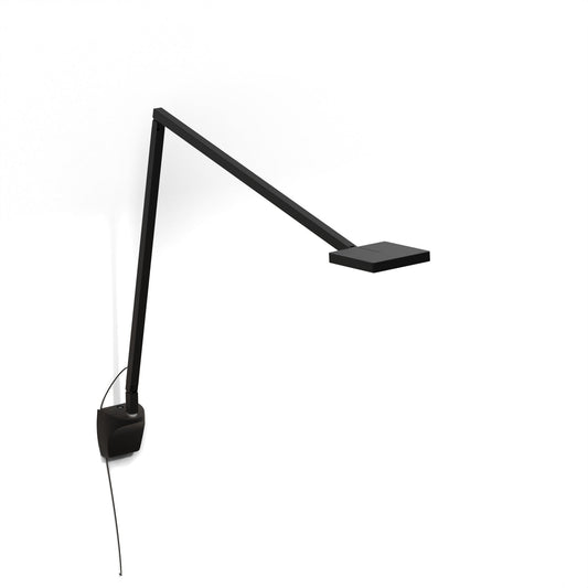 Focaccia Desk Lamp Matte Black Wall Mount Fcd 2 Mtb Wal by Koncept Inc