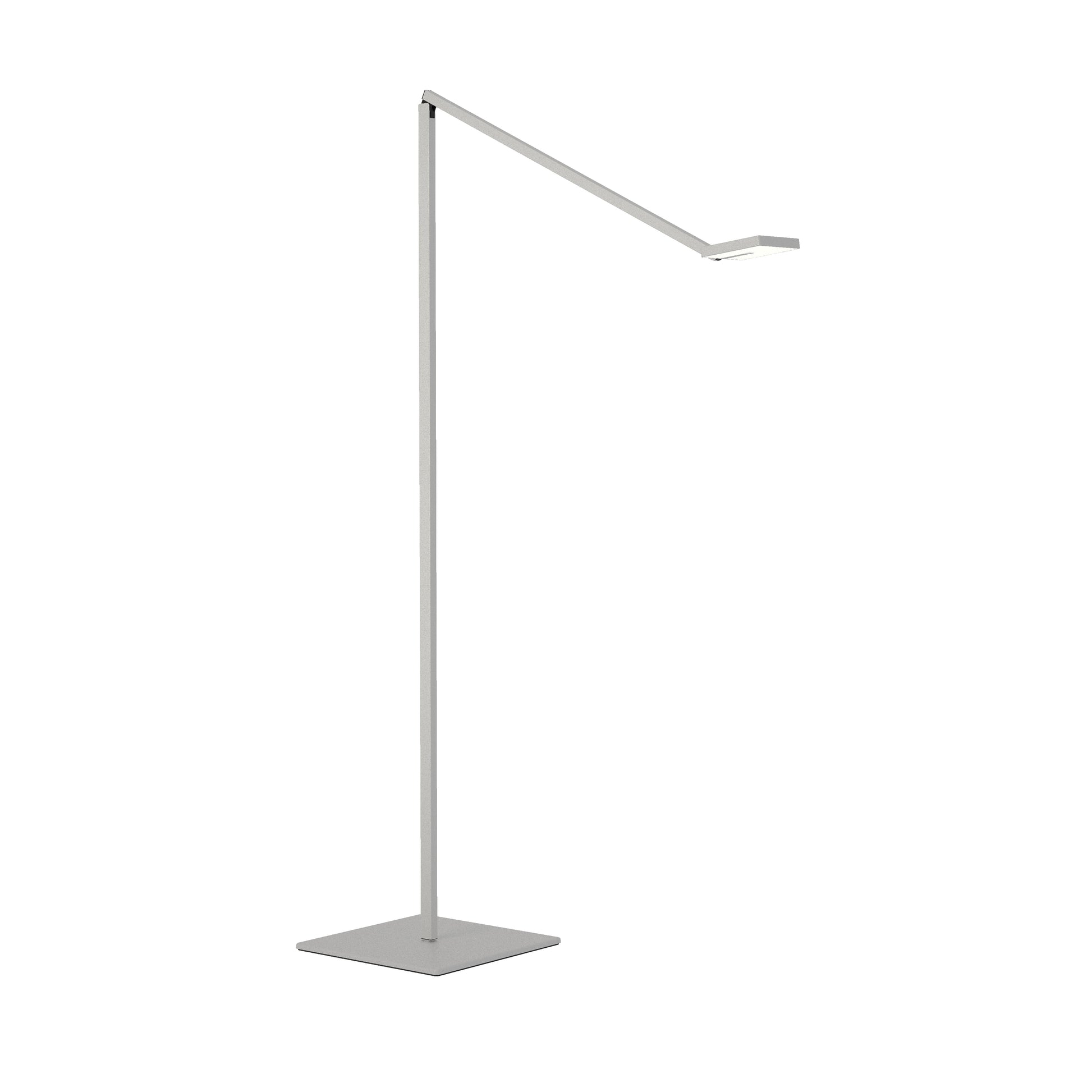 Focaccia Floor Lamp Silver Fcf Sil by Koncept Inc
