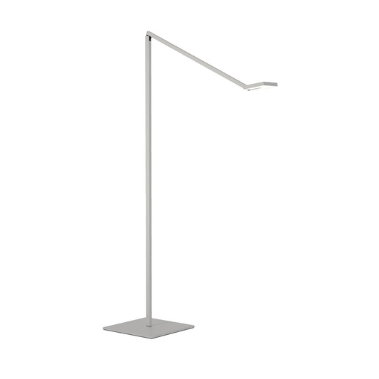 Focaccia Floor Lamp Silver Fcf Sil by Koncept Inc