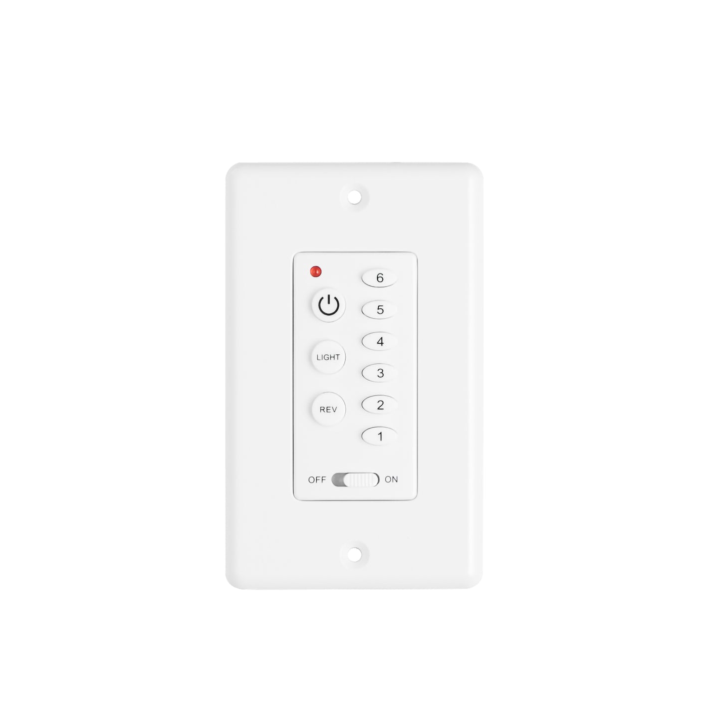 DC Fan Hardwired Wall Control and Receiver White by Maxim Lighting