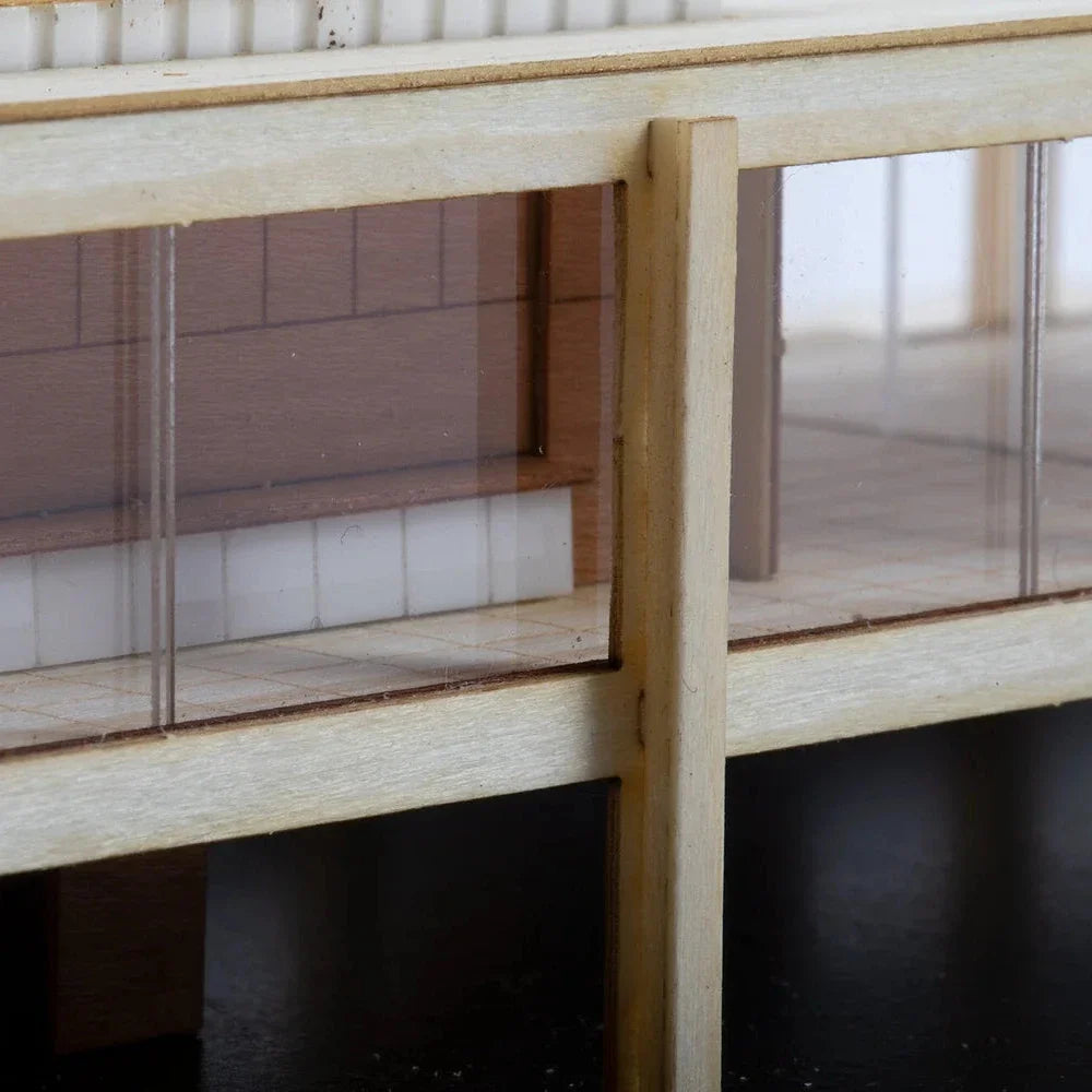 Little Building Co. Farnsworth House – wooden model kit, photo 20