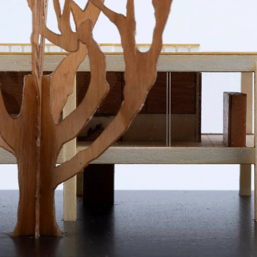 Little Building Co. Farnsworth House – wooden model kit, photo 16