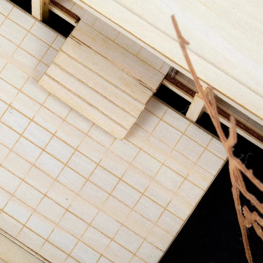 Little Building Co. Farnsworth House – wooden model kit, photo 22