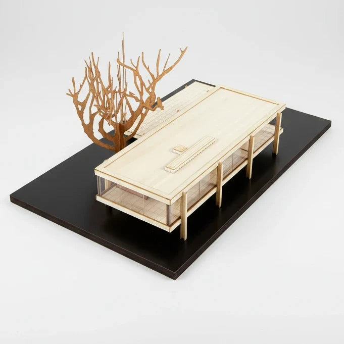 Little Building Co. Farnsworth House – wooden model kit, photo 9