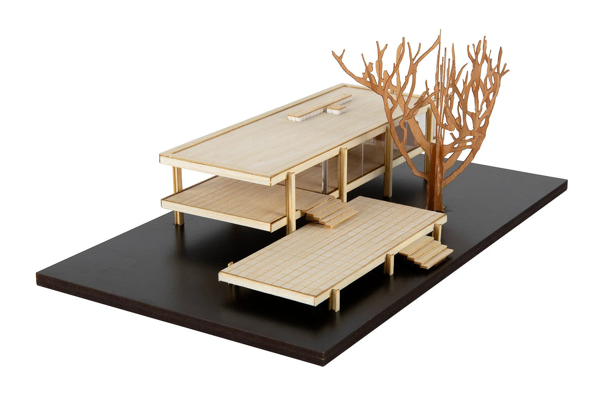 Little Building Co. Farnsworth House – wooden model kit, photo 25