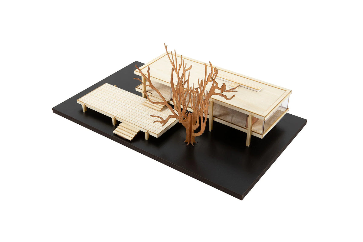 Little Building Co. Farnsworth House – wooden model kit, photo 1