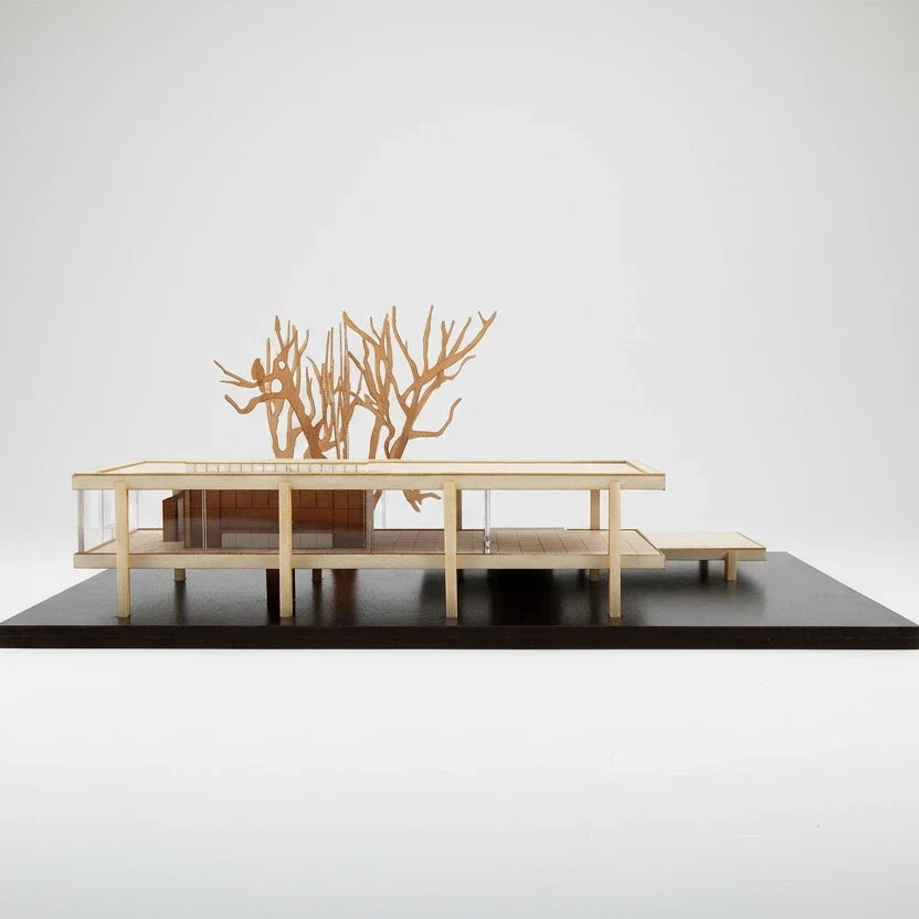 Little Building Co. Farnsworth House – wooden model kit, photo 6