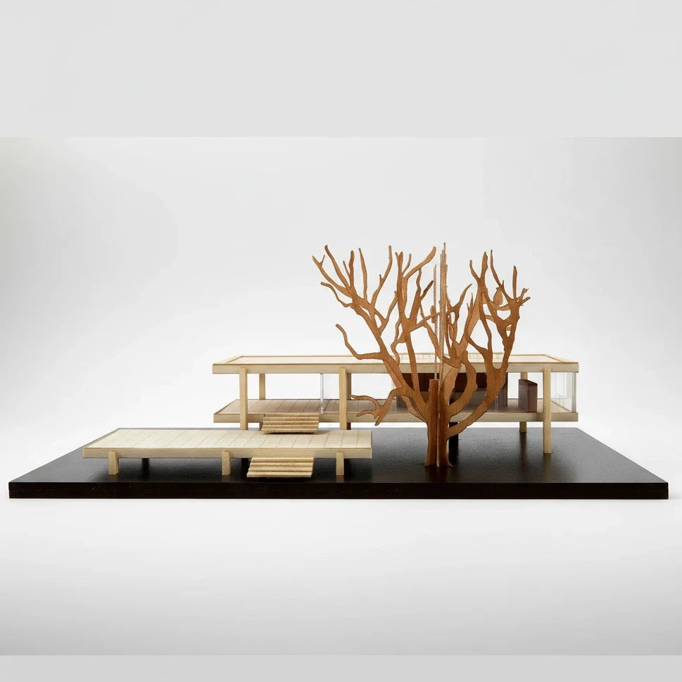 Little Building Co. Farnsworth House – wooden model kit, photo 13