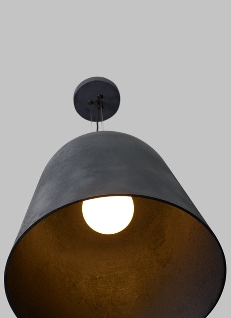 Large Bell Pendant 700Tdfetpe by Visual & Comfort & Co