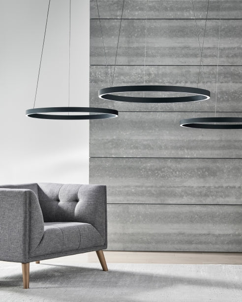 48In Dimmable LED Ring Chandelier by Visual & Comfort & Co