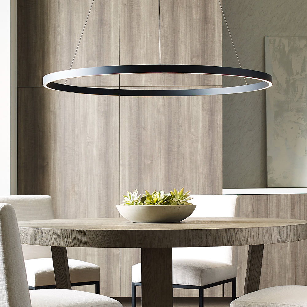 48In Dimmable LED Ring Chandelier by Visual & Comfort & Co