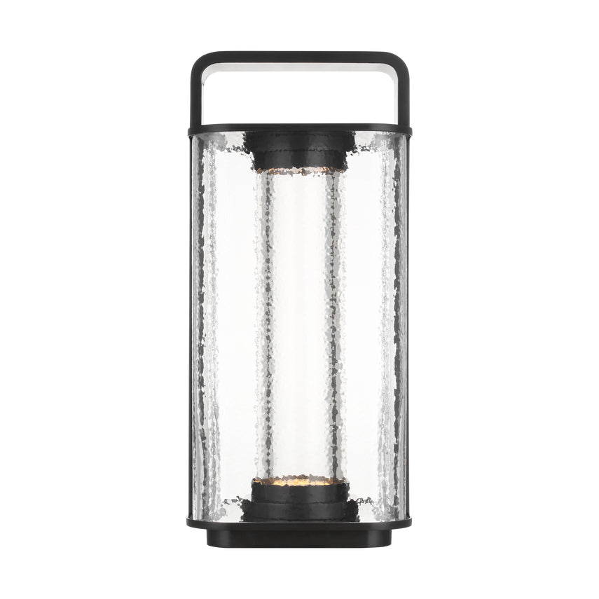 Portable Brass Bronze LED Table Lamp Flacara 15 by Visual & Comfort & Co