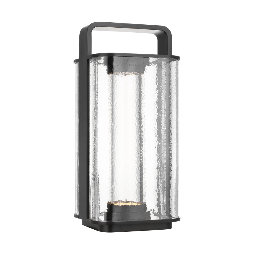 Portable Brass Bronze LED Table Lamp Flacara 15 by Visual & Comfort & Co