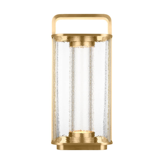 Portable Brass Bronze LED Table Lamp Flacara 15 by Visual & Comfort & Co