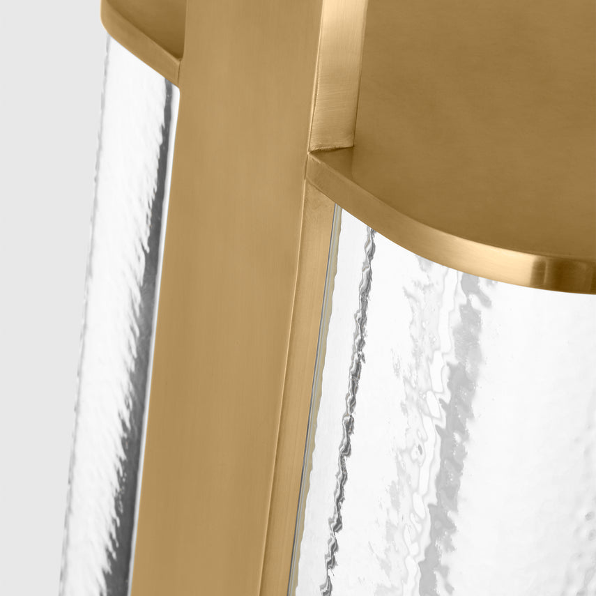 Portable Brass Bronze LED Table Lamp Flacara 15 by Visual & Comfort & Co