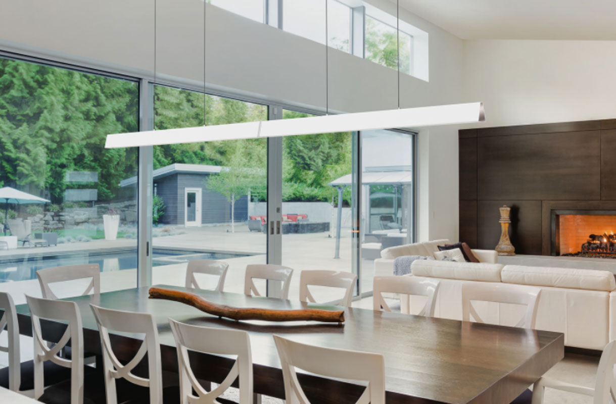 BlackJack Lighting Flair Linear Pendant