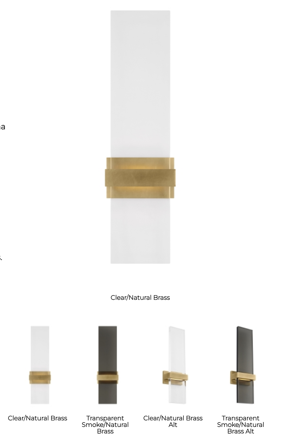 Flyta Medium LED Sconce by Visual & Comfort & Co
