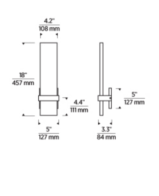 Flyta Medium LED Sconce by Visual & Comfort & Co