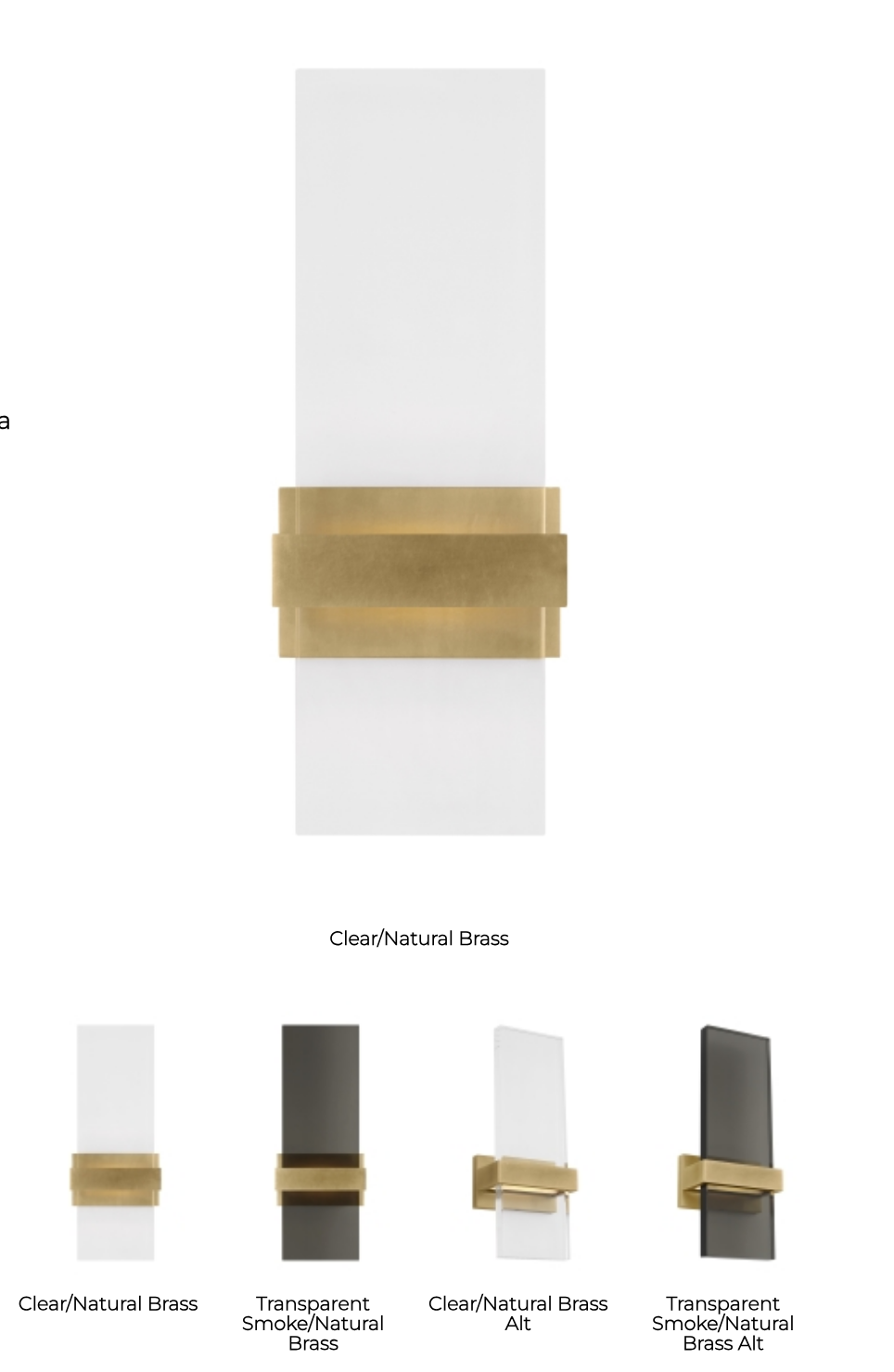 Led Wall Sconce Flyta Small by Visual & Comfort & Co