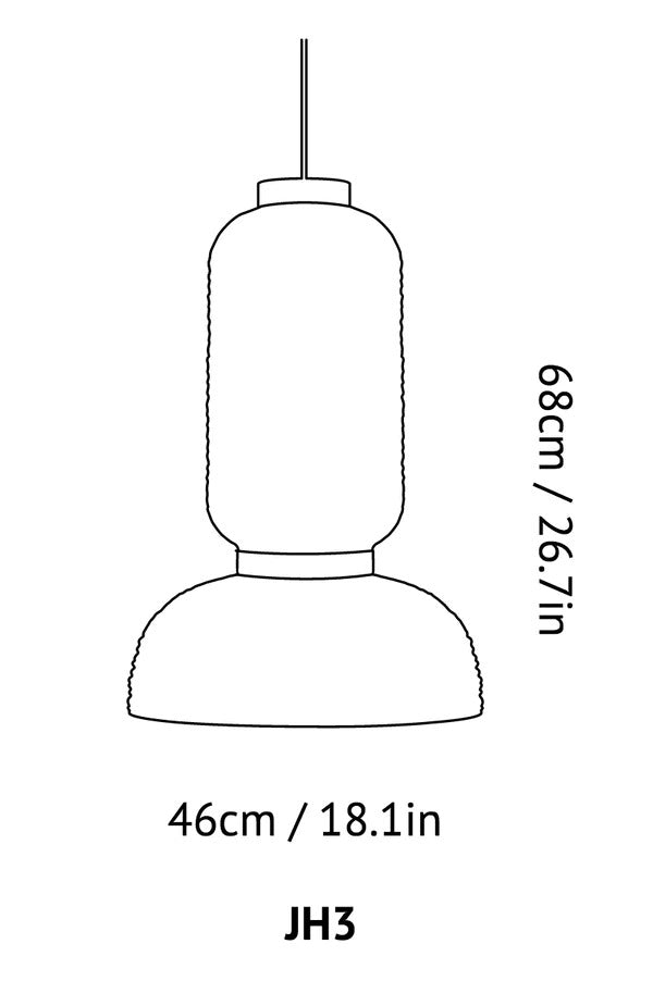 Formakami Jh3 Pendant by &Tradition