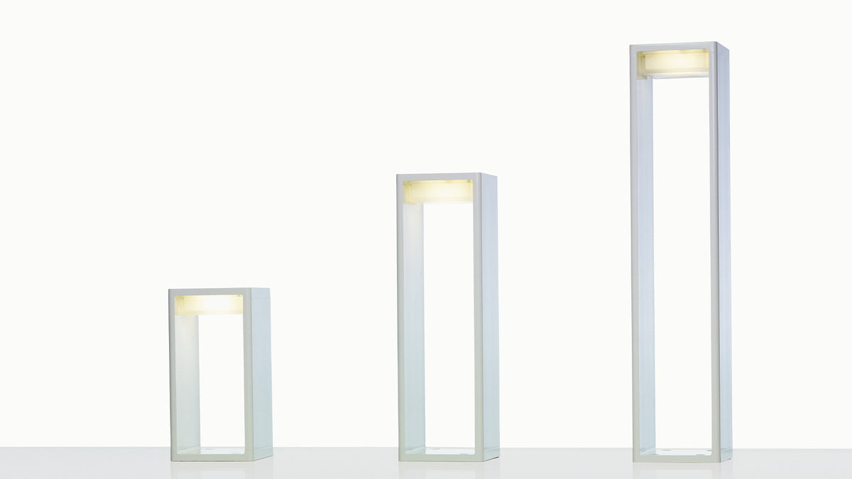 Frame outdoor low-level luminaire by Mario Ruiz