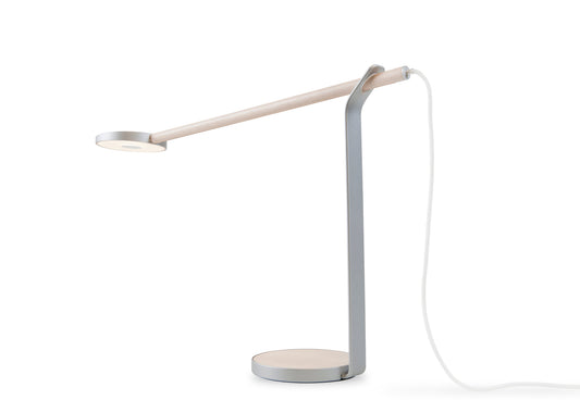 Gravy Desk Lamp Maple Silver Warm Light Gr1 W Mpw Sil Dsk by Koncept Inc