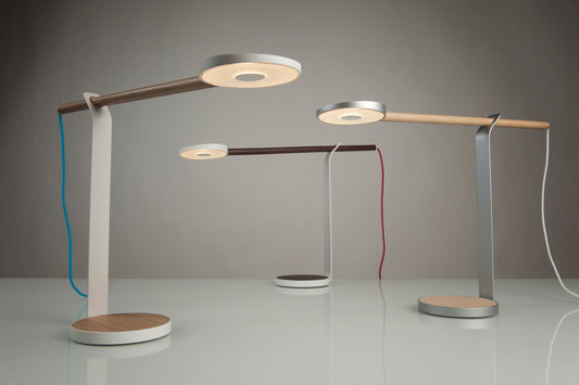 Koncept Gravy LED Desk Lamp in a room setting