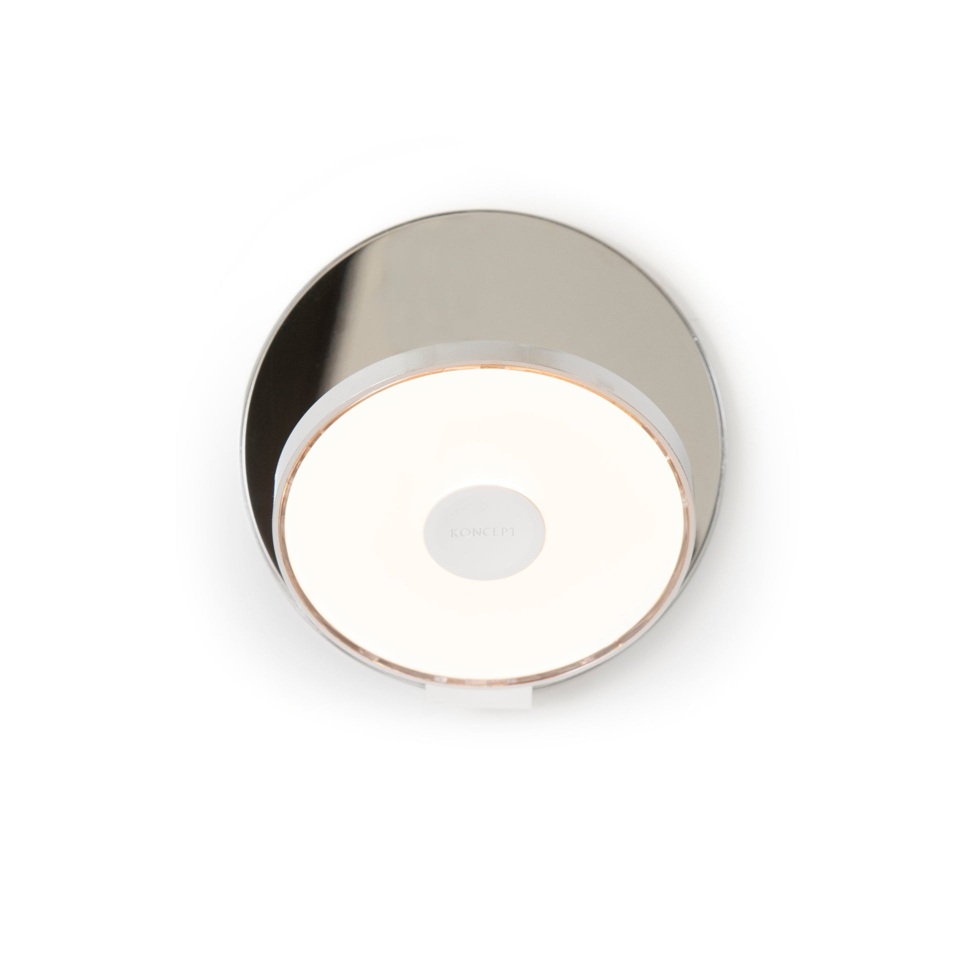 Gravy Wall Sconce Chrome Body Chrome Plates Hardwire Grw S Crm Crm Hw by Koncept Inc