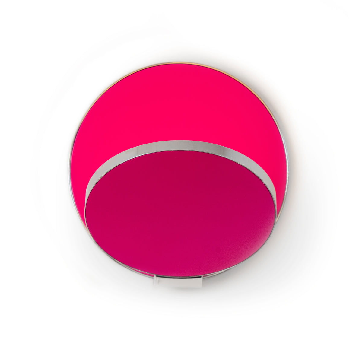 Koncept Gravy LED Wall Sconce, Chrome, Matte Hot Pink, Hardwire (GRW-S-CRM-MHP-HW)