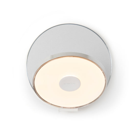 Gravy Wall Sconce Chrome Body Silver Plates Plug In Grw S Crm Sil Pi by Koncept Inc