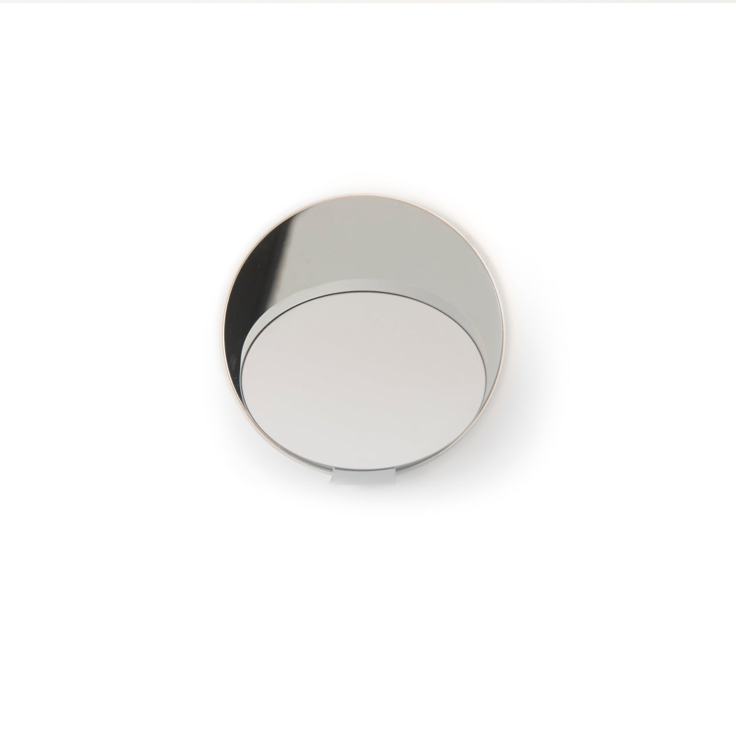 Gravy Wall Sconce Silver Body Chrome Plates Hardwire Grw S Sil Crm Hw by Koncept Inc